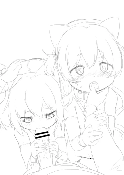 Page 3 of Nagisa, Yuma, and Kyouko sketch gallery from Fanbox