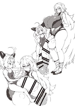 Page 2 of AzuLan Futanari Chinchin