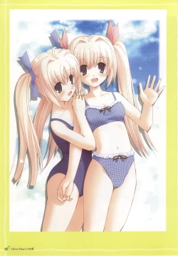 Page 17 of clover heart's visual fan book