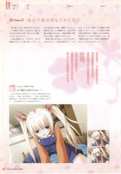 Page 42 of clover heart's visual fan book