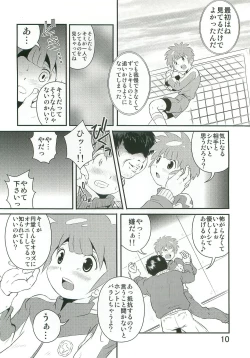 Page 9 of Tachimukai ga nanka Ecchii Koto Shiteru Hon