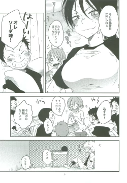 Page 4 of Sobakasu nante Kinishinaize!