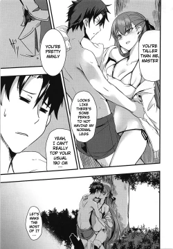 Page 12 of Melt ga Mizugi ni Kigaetara. | What Melt Looks Like in Her Swimsuit.
