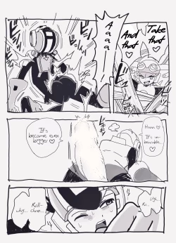 Page 3 of Exe Futanari Dark Roll chan x Rockman