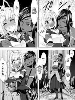 Page 4 of Minarai Mahoutsukai ga Hatsujouki no Dark Elf ni Mori de Souguu Shite Gyaku Rape Sarechau Ohanashi | An apprentice sorcerer encounters dark elves who are in heat in the forest and gets reverse raped