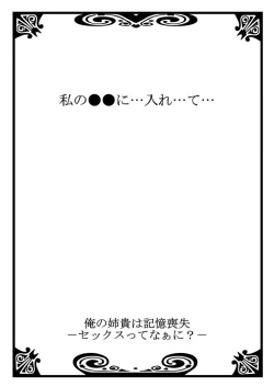 Page 28 of 俺の姉貴は記憶喪失-セックスってなぁに？