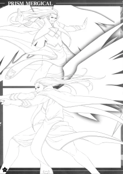 Page 52 of Prism Generations! Artbook