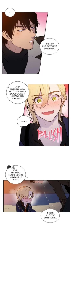 Page 9 of Blood Bank = Sweet moment