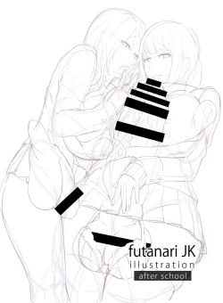 Page 2 of futanariJK illustration after school