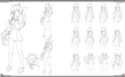 Page 100 of Natsu no Ame Visual Fanbook