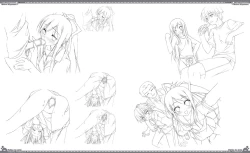 Page 105 of Natsu no Ame Visual Fanbook