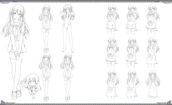 Page 106 of Natsu no Ame Visual Fanbook