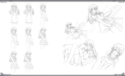 Page 107 of Natsu no Ame Visual Fanbook