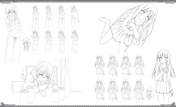 Page 118 of Natsu no Ame Visual Fanbook