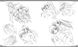 Page 134 of Natsu no Ame Visual Fanbook