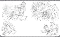 Page 138 of Natsu no Ame Visual Fanbook