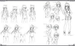 Page 140 of Natsu no Ame Visual Fanbook