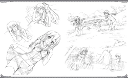 Page 142 of Natsu no Ame Visual Fanbook