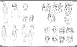 Page 155 of Natsu no Ame Visual Fanbook