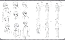 Page 156 of Natsu no Ame Visual Fanbook