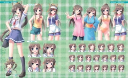 Page 40 of Natsu no Ame Visual Fanbook