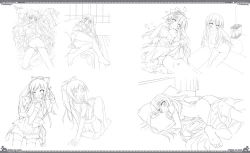 Page 89 of Natsu no Ame Visual Fanbook