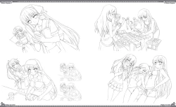 Page 94 of Natsu no Ame Visual Fanbook