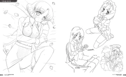 Page 127 of Cafe Sourire Visual Fanbook