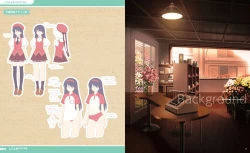 Page 78 of Cafe Sourire Visual Fanbook