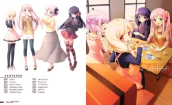 Page 7 of Cafe Sourire Visual Fanbook