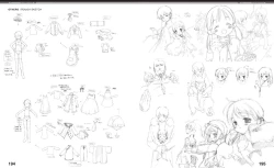 Page 102 of Sakura Musubi Visual Fanbook