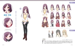 Page 26 of Sakura Musubi Visual Fanbook