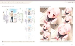 Page 40 of Sakura Musubi Visual Fanbook