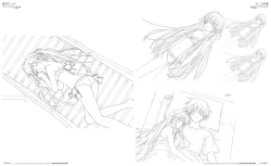 Page 38 of Yosuga no Sora Visual Fanbook