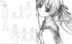 Page 54 of Yosuga no Sora Visual Fanbook