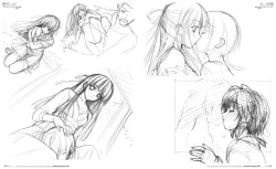 Page 76 of Yosuga no Sora Visual Fanbook