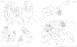 Page 8 of Yosuga no Sora Visual Fanbook