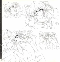Page 126 of Mashiro-Iro Symphony illustration art book