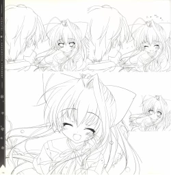 Page 146 of Mashiro-Iro Symphony illustration art book