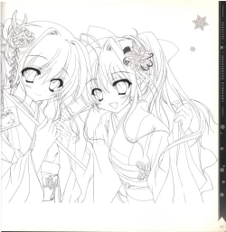 Page 25 of Mashiro-Iro Symphony illustration art book