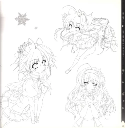 Page 55 of Mashiro-Iro Symphony illustration art book