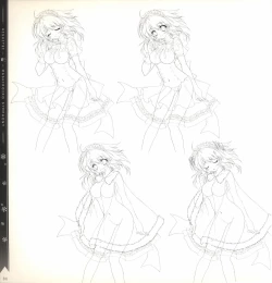 Page 86 of Mashiro-Iro Symphony illustration art book