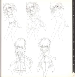 Page 87 of Mashiro-Iro Symphony illustration art book