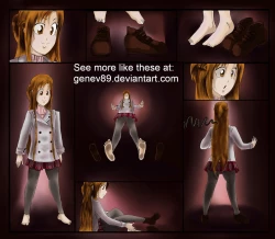 Page 1 of Asuna Giantess Foot Growth