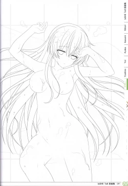 Page 91 of IxSHE Tell illustration art book