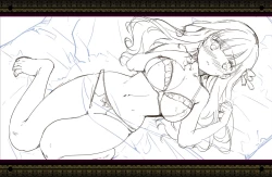 Page 6 of Hajimete no Kanojo Digital Original Art Collection