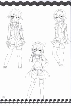 Page 24 of Kiniro Loveriche Visualworks GOLDEN WINTER BOOK