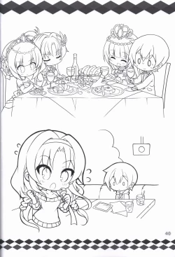 Page 39 of Kiniro Loveriche Visualworks GOLDEN WINTER BOOK