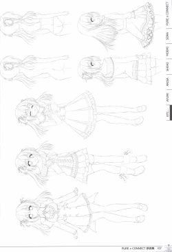 Page 107 of Pure x Connect illustration art book