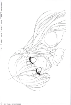 Page 10 of Pure x Connect illustration art book